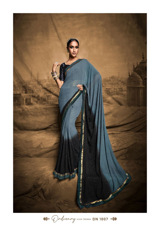 Stavav Eliza Fancy Festive Wear Wholesale Georgette Sarees 